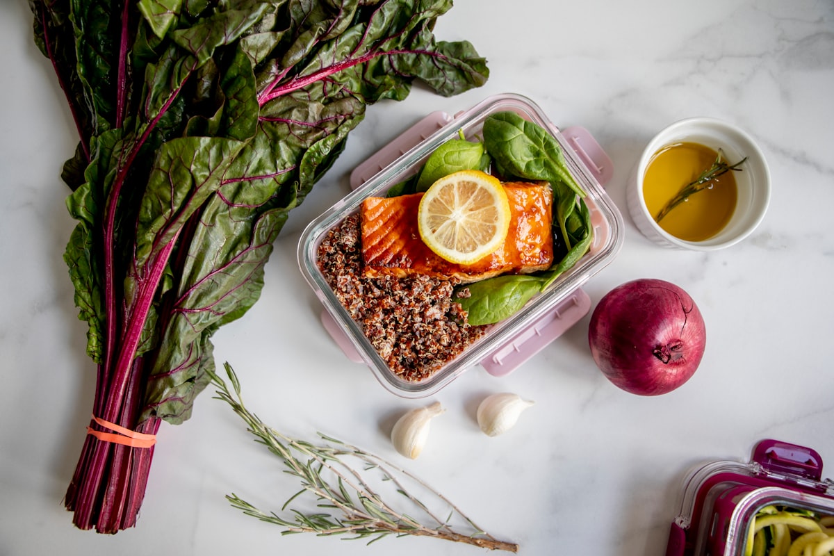 Repas sains et préparation alimentaire